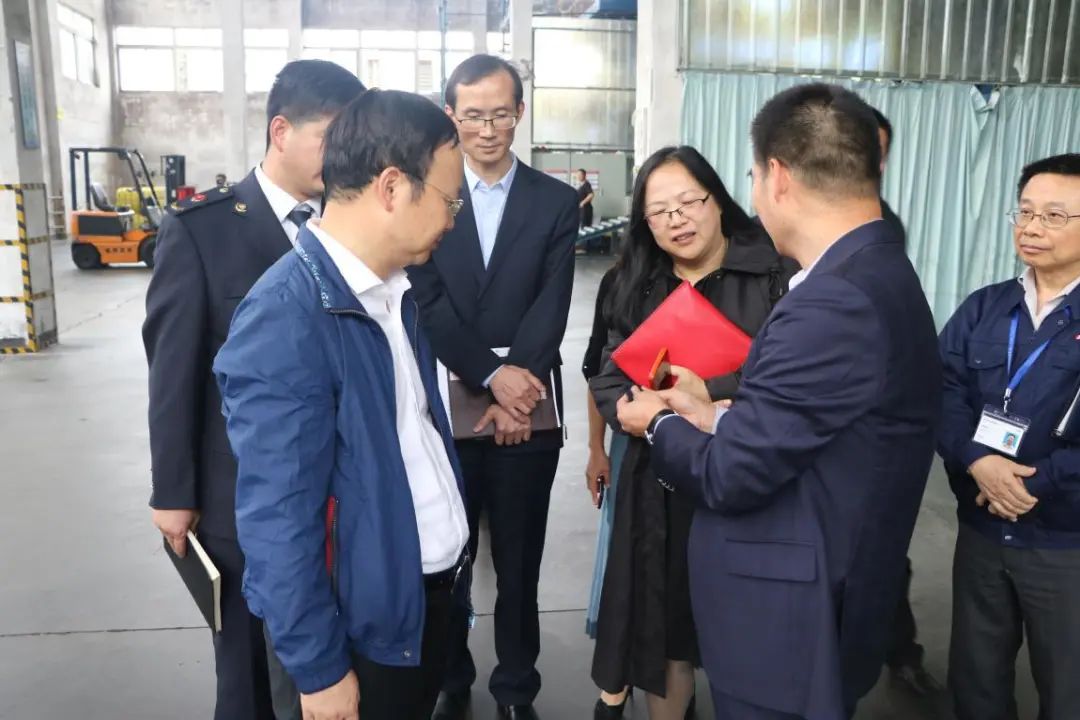 上海市质量工作领导小组质量品牌工作调研座谈会在我司顺利举行-上海德福伦新材料科技有限公司